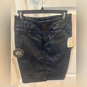 NEW WITH TAGS. 151 Denim Pencil skirt.
